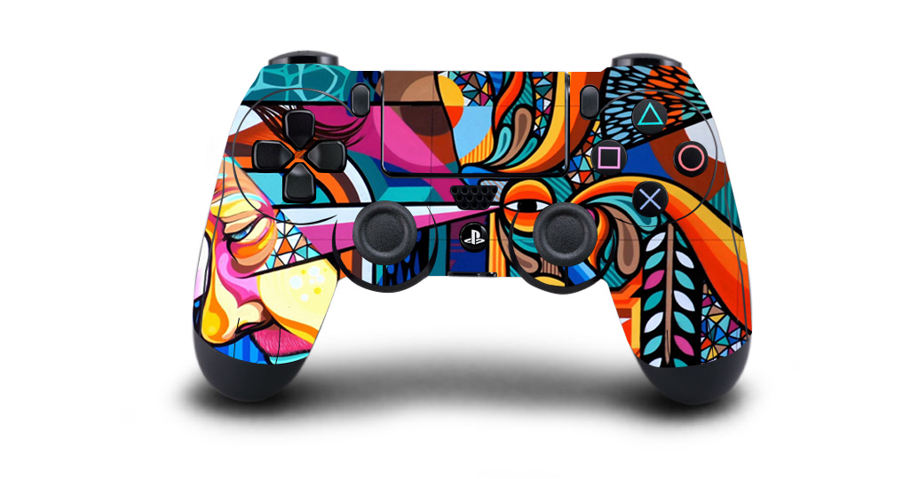 Ps4 Controller Sticker Kit Full Body Vinyl Skin Stickers for PS4 Controller - Walmart.com