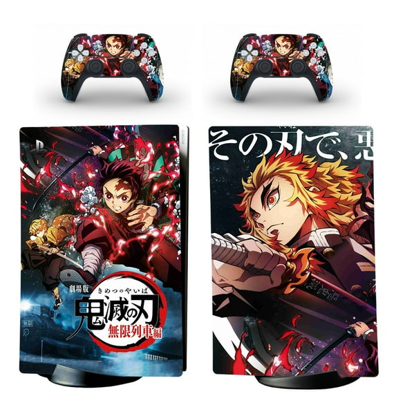Full Body Vinyl Skin Stickers for PS5 Digital Edition Console and Controllers
