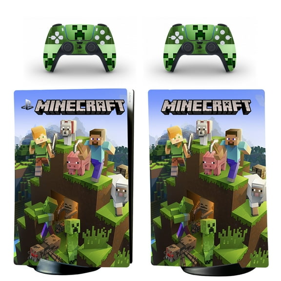 Full Body Vinyl Skin Stickers for PS5 Digital Edition Console and Controllers