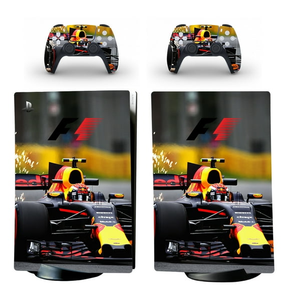 Full Body Vinyl Skin Stickers for PS5 Digital Edition Console and Controllers