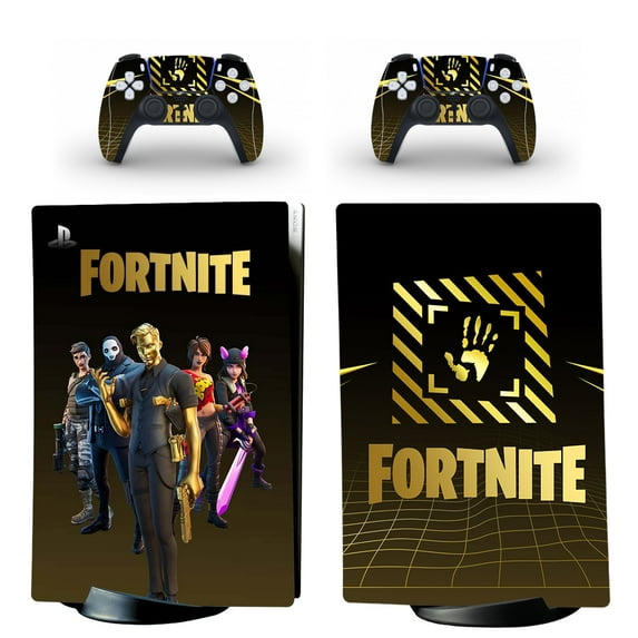 Full Body Vinyl Skin Stickers for PS5 Digital Edition Console and Controllers