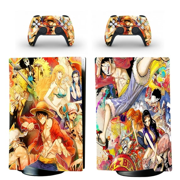 Full Body Vinyl Skin Stickers for PS5 Digital Edition Console and Controllers