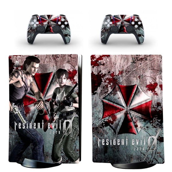 Full Body Vinyl Skin Stickers for PS5 Digital Edition Console and Controllers