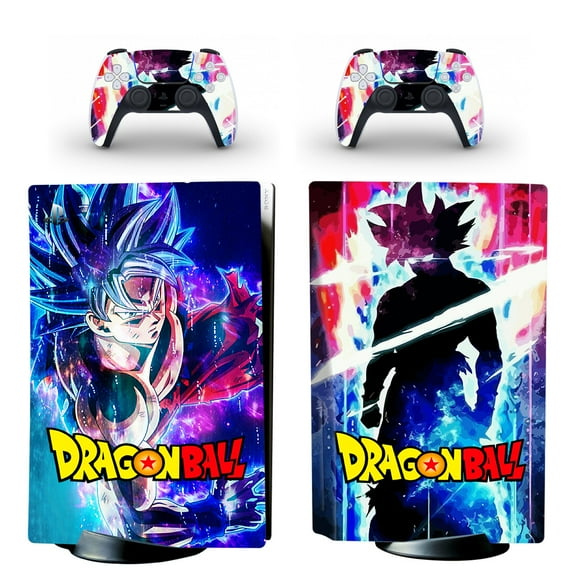 Full Body Vinyl Skin Stickers for PS5 Disc Edition Console and Controllers - Ball