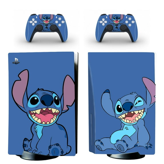 Full Body Vinyl Skin Stickers for PS5 Disc Edition Console and Controllers
