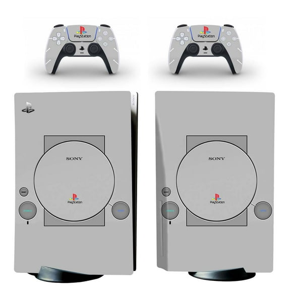 Full Body Vinyl Skin Stickers for PS5 Disc Edition Console and Controllers