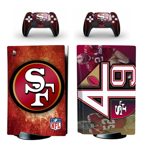 Full Body Vinyl Skin Stickers for PS5 Disc Edition Console and Controllers