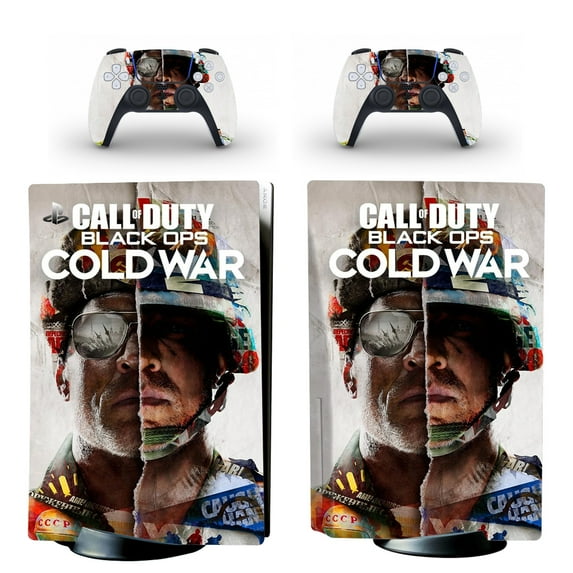 Full Body Vinyl Skin Stickers for PS5 Disc Edition Console and Controllers