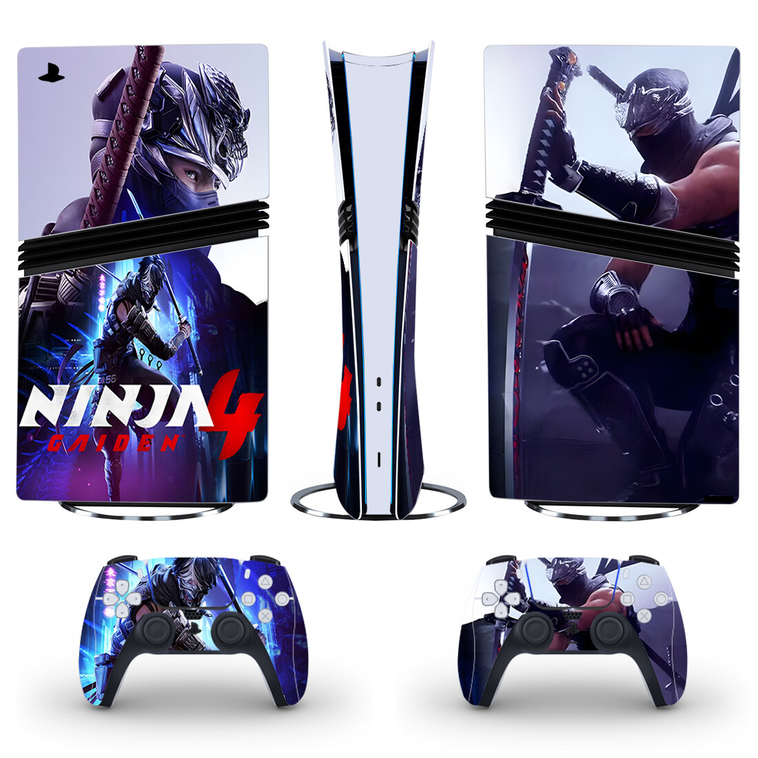 Full Body Vinyl Skin Stickers for PS5 Pro Digital Edition Console and ...