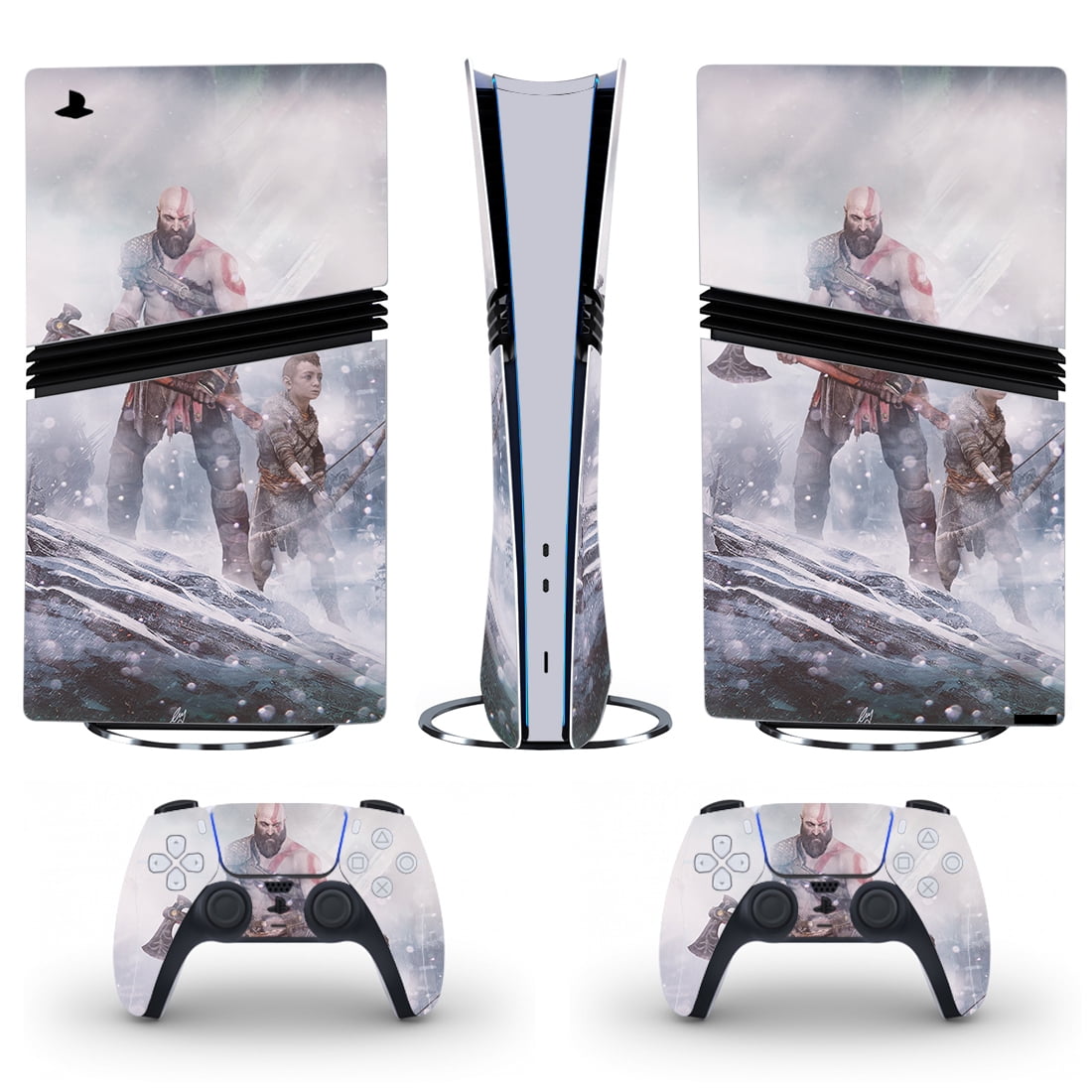 Full Body Vinyl Skin Stickers for PS5 Pro Digital Edition Console and ...