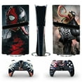 thumbnail image 1 of Full Body Vinyl Skin Stickers for PS5 Pro Digital Edition Console and Controllers, 1 of 1