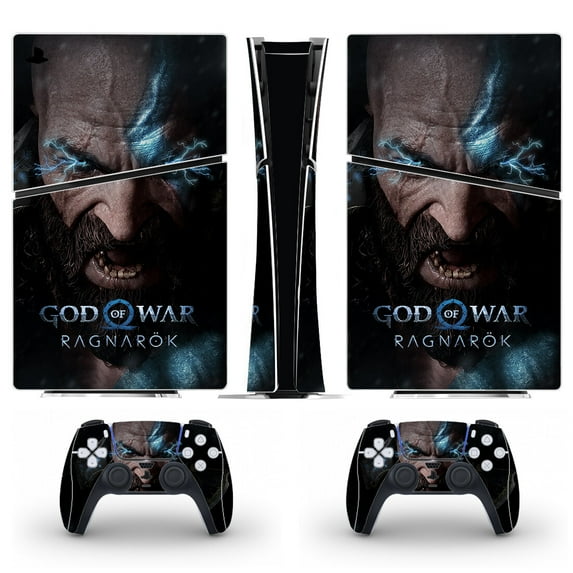 Full Body Vinyl Skin Stickers for PS5 Slim Digital Edition Console and Controllers