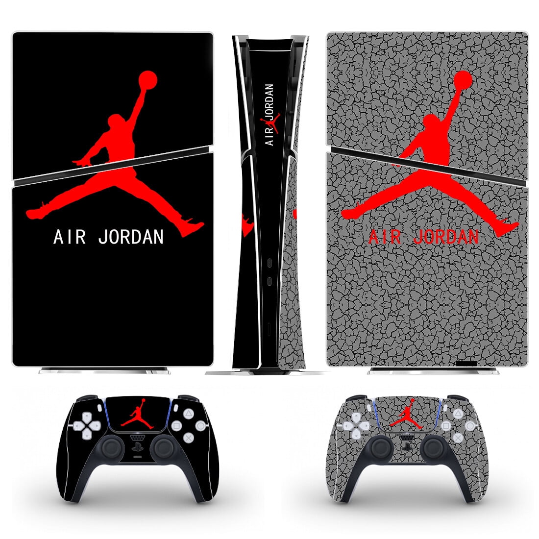 Full Body Vinyl Skin Stickers for PS5 Slim Digital Edition Console and ...