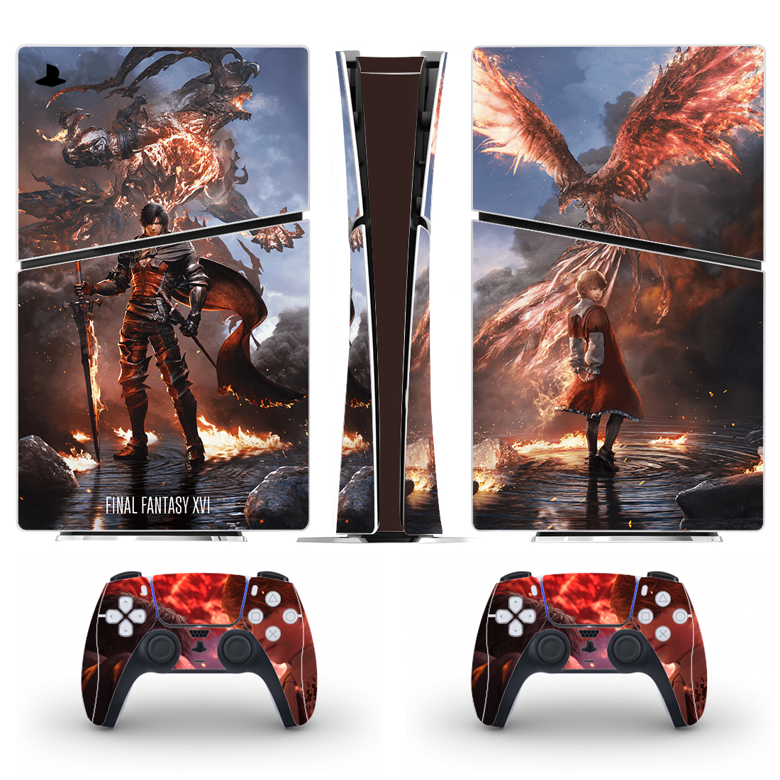 Full Body Vinyl Skin Stickers for PS5 Slim Digital Edition Console and ...