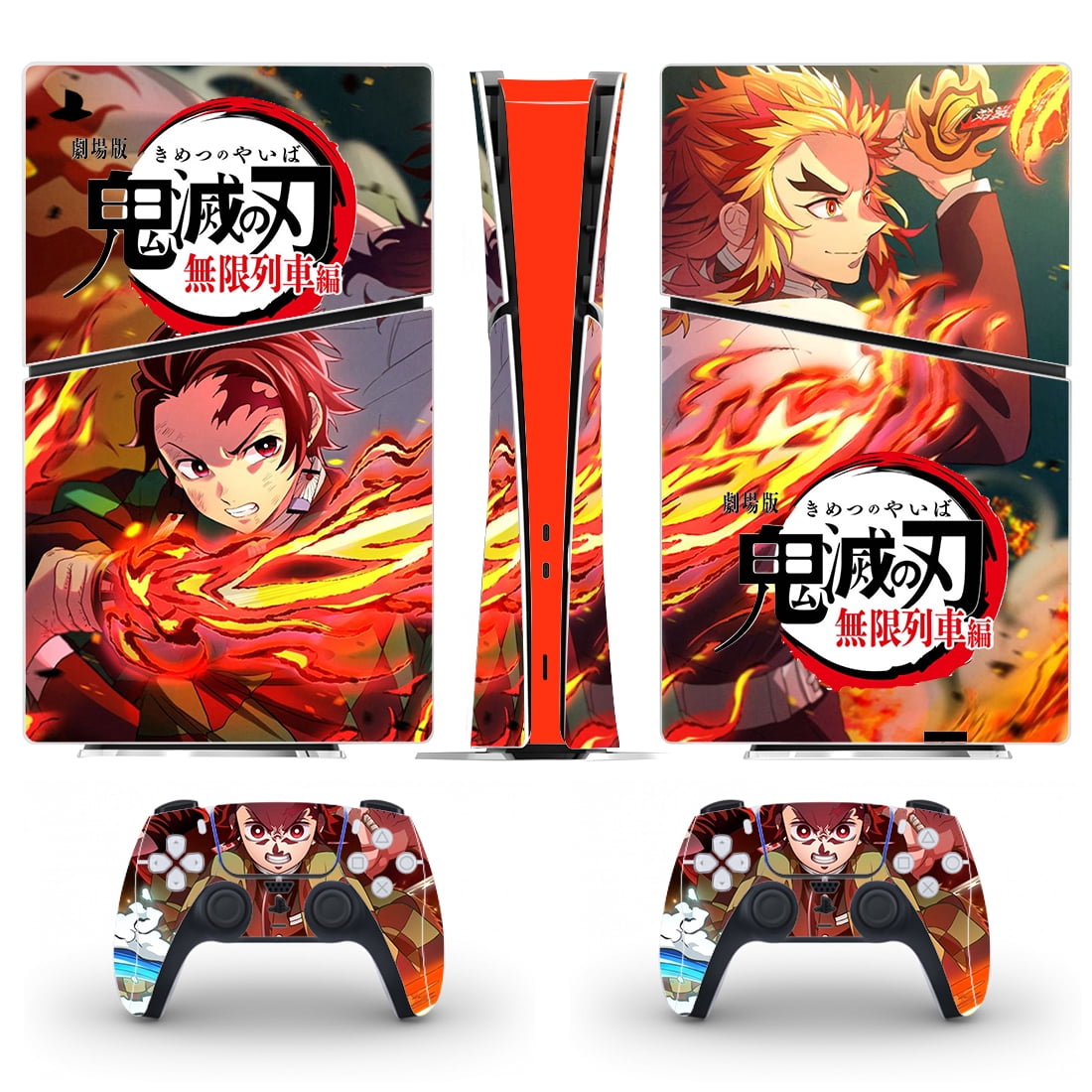 Full Body Vinyl Skin Stickers for PS5 Slim Digital Edition Console and ...