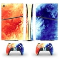thumbnail image 1 of Full Body Vinyl Skin Stickers for PS5 Slim Digital Edition Console and Controllers, 1 of 1