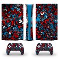 thumbnail image 1 of Full Body Vinyl Skin Stickers for PS5 Slim Digital Edition Console and Controllers, 1 of 1