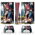 thumbnail image 1 of Full Body Vinyl Skin Stickers for PS5 Slim Disc Edition Console and Controllers, 1 of 1