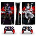 thumbnail image 1 of Full Body Vinyl Skin Stickers for PS5 Slim Disc Edition Console and Controllers, 1 of 1