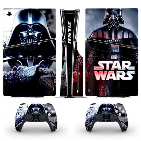 Full Body Vinyl Skin Stickers for PS5 Slim Disc Edition Console and Controllers