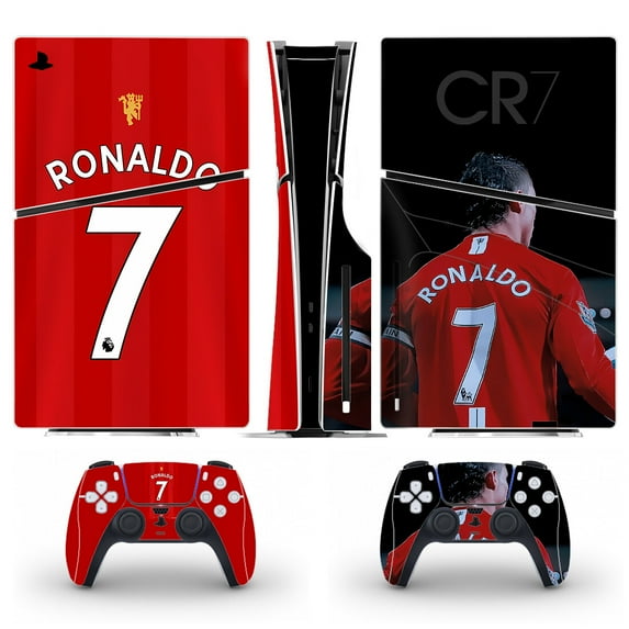 Full Body Vinyl Skin Stickers for PS5 Slim Disc Edition Console and Controllers