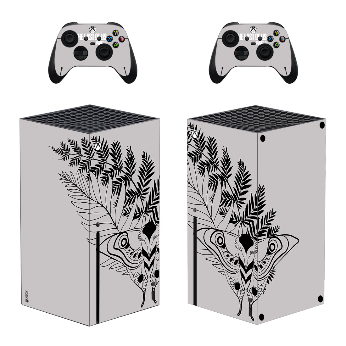 Full Body Vinyl Skin Stickers for Xbox Series X Console and Controllers ...