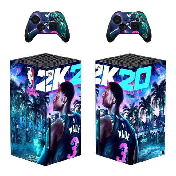 Full Body Vinyl Skin Stickers for Xbox Series X Console and Controllers
