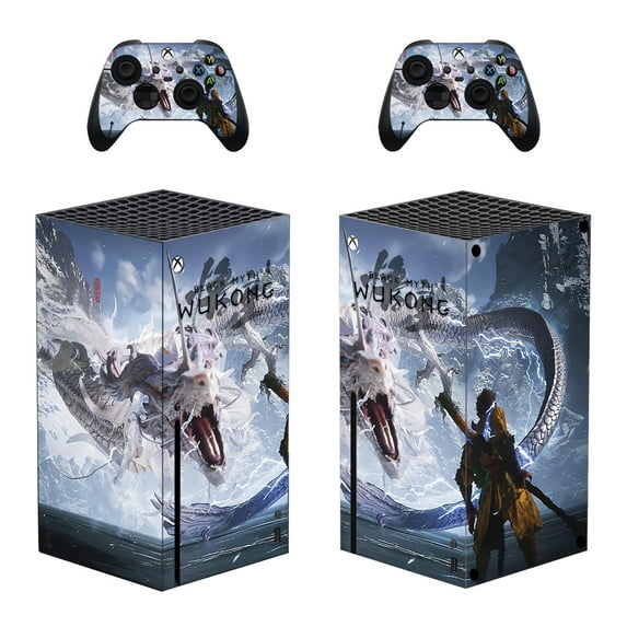 Full Body Vinyl Skin Stickers for Xbox Series X Console and Controllers