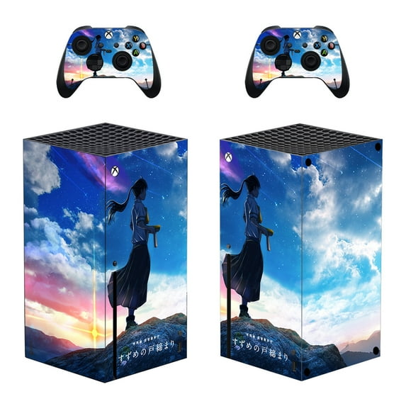 Full Body Vinyl Skin Stickers for Xbox Series X Console and Controllers