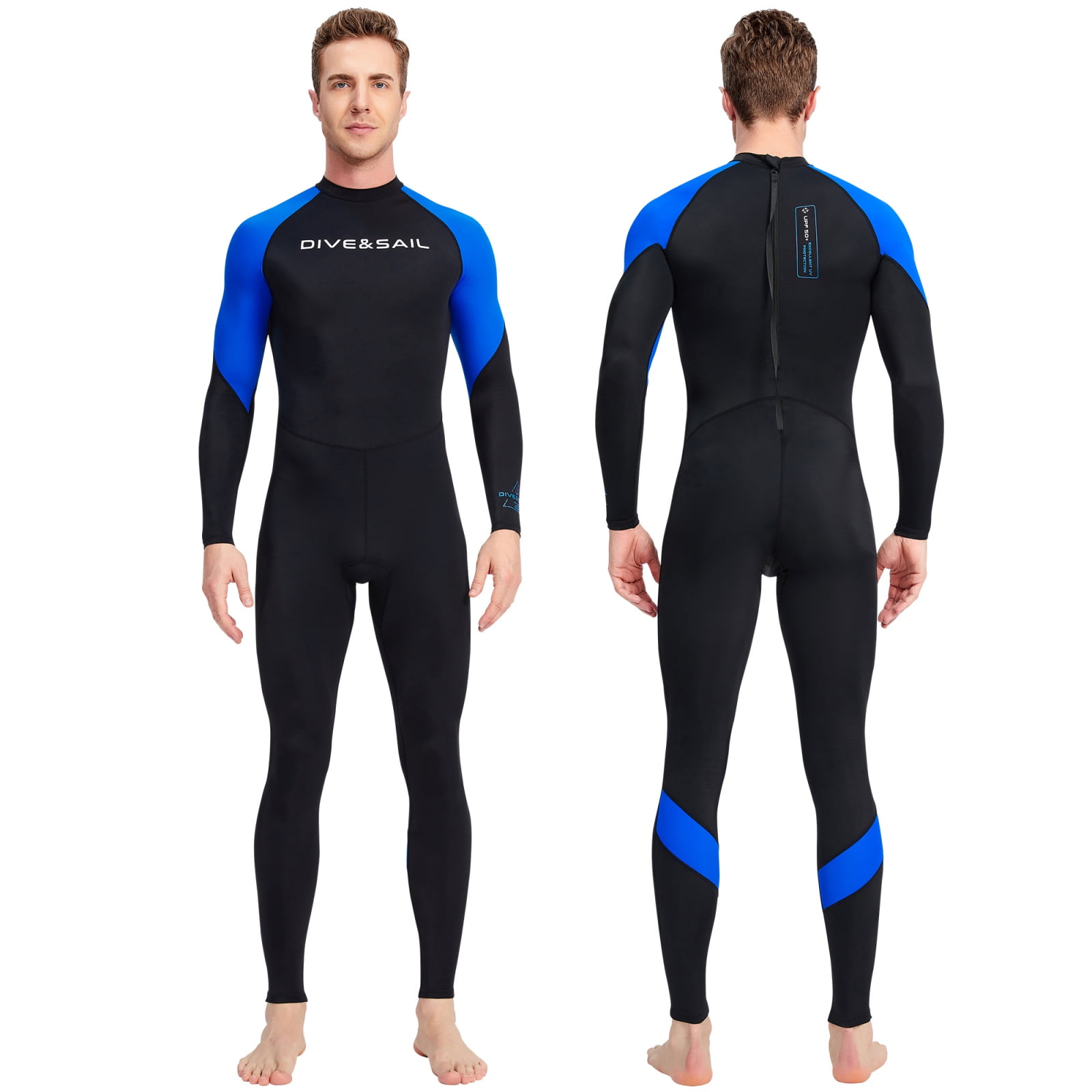 Full Body Wetsuit for Men Women Diving Skins UV Protection Long Sleeve