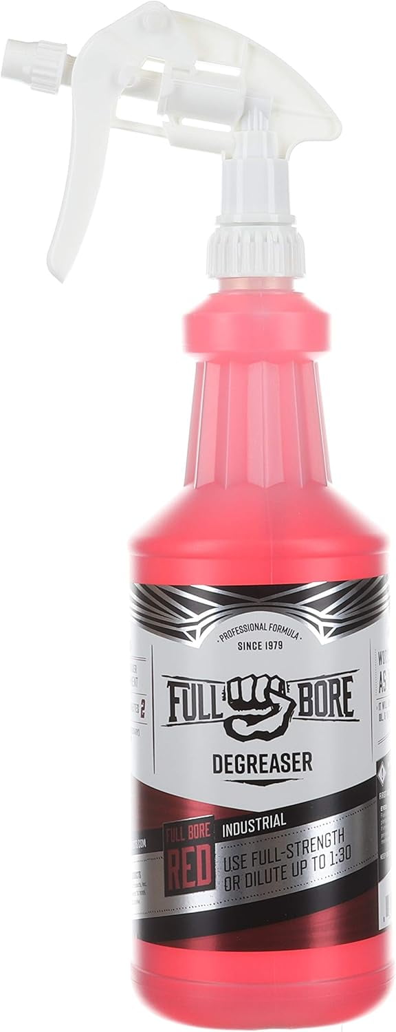 Full Bore Red Industrial Strength Degreaser, 32 oz - Can dilute up to 30:1
