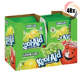 thumbnail image 1 of Full Box 48x Packets Kool-Aid Lemon Lime Soft Drink Mix | Caffeine Free |, 1 of 3