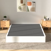 Full Box Spring with Cover 9 Inch Low Profile Box Spring Only Full Metal Box Spring for Bed Frames Extra Thick Full Spring Box Bed Base Non-Slip,Easy Clean
