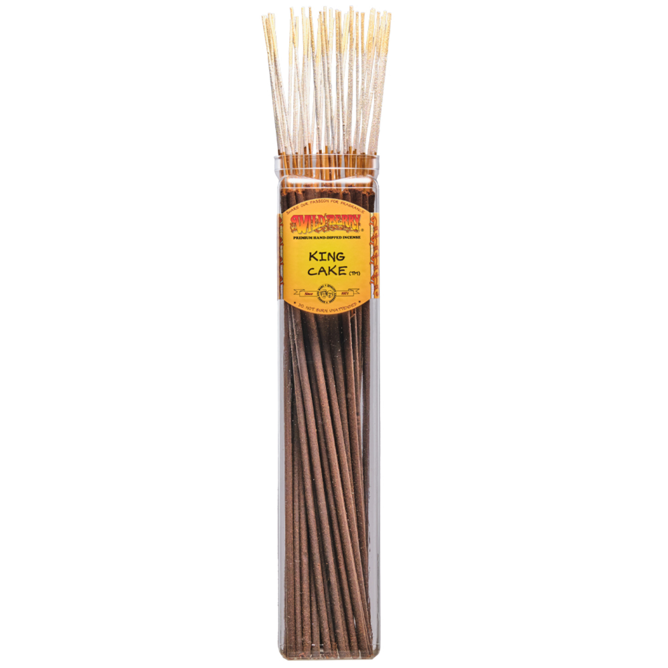 Full Bundle 50x Wild Berry BIGGIES 19' Incense Stick - King Cake - USA Made