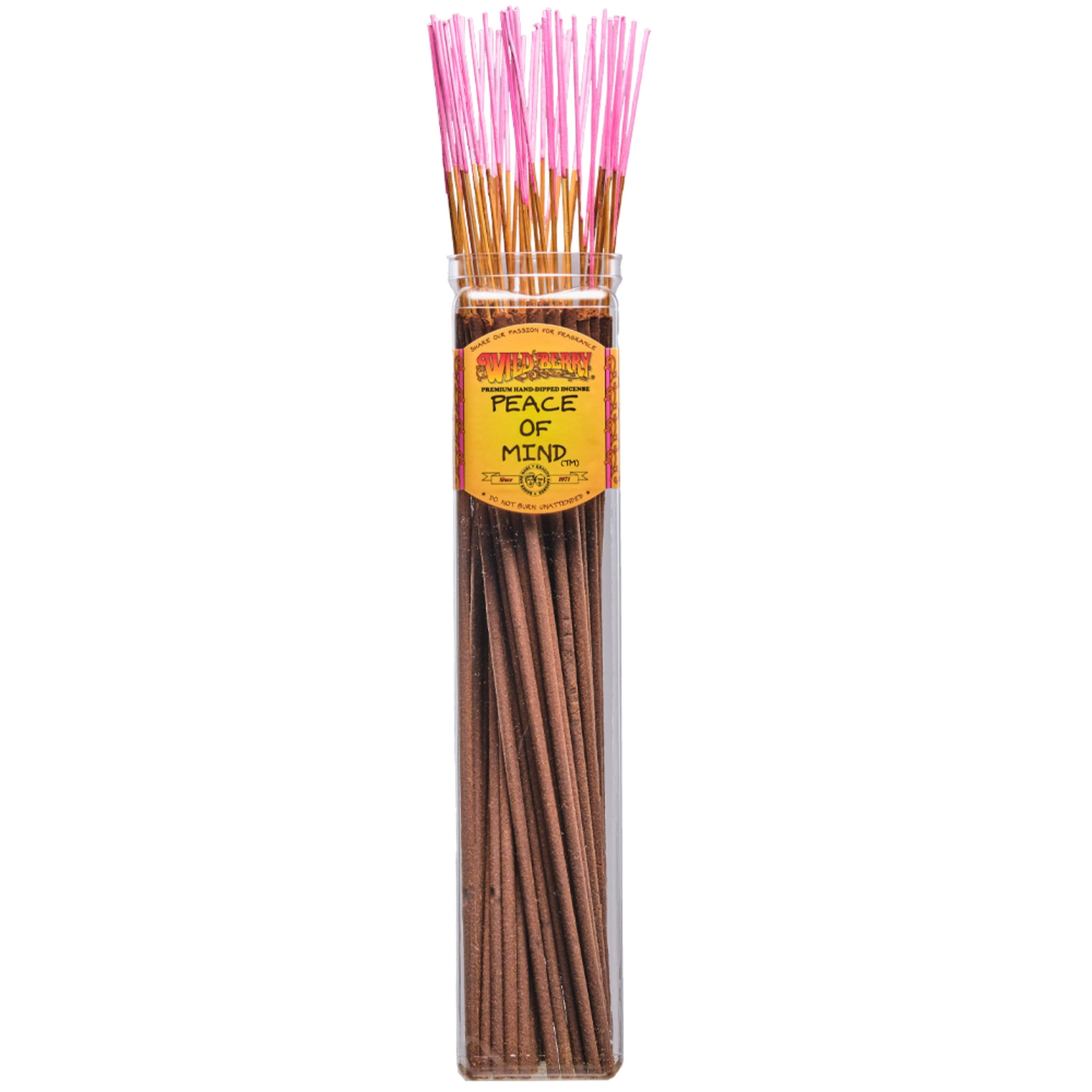 Full Bundle 50x Wild Berry BIGGIES 19' Incense Stick - Peace of Mind - USA Made