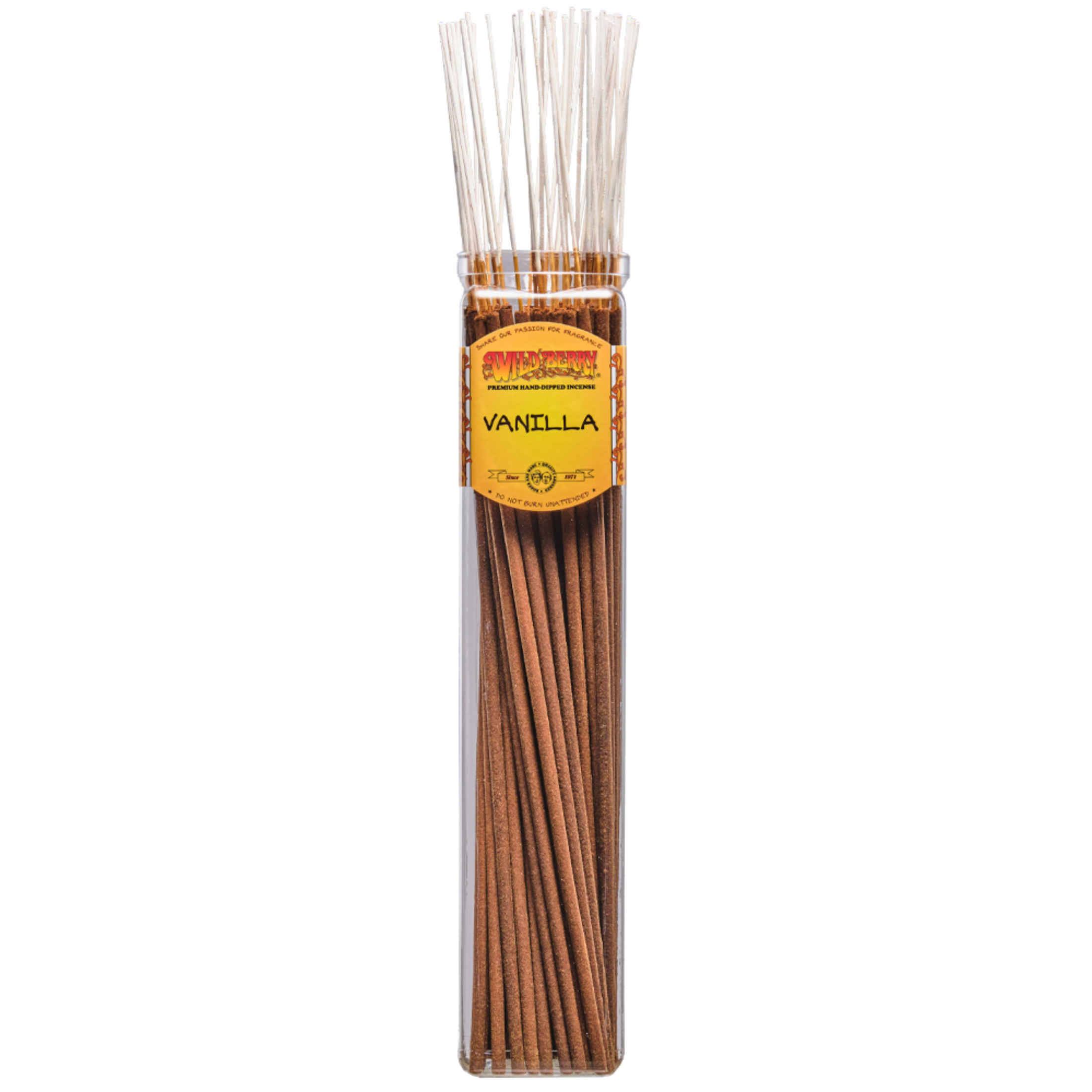 Full Bundle 50x Wild Berry BIGGIES 19' Incense Stick - Vanilla - USA Made
