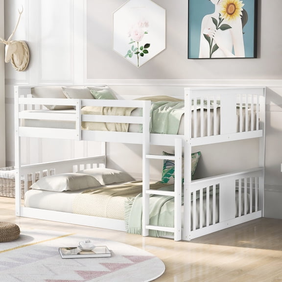 Full Bunk Bed | Fits Standard Mattresses, Stylish Look | Modern Bedroom