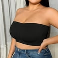 thumbnail image 1 of Full Bust Strapless Bra for Seamless Push Up Comfortable Support with Grip Band Bra Strapless for Women Back Less Bra Padded Underwire Bra, 1 of 5