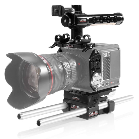 Shape Full Camera Cage with 15mm LW Rod System for RED KOMODO