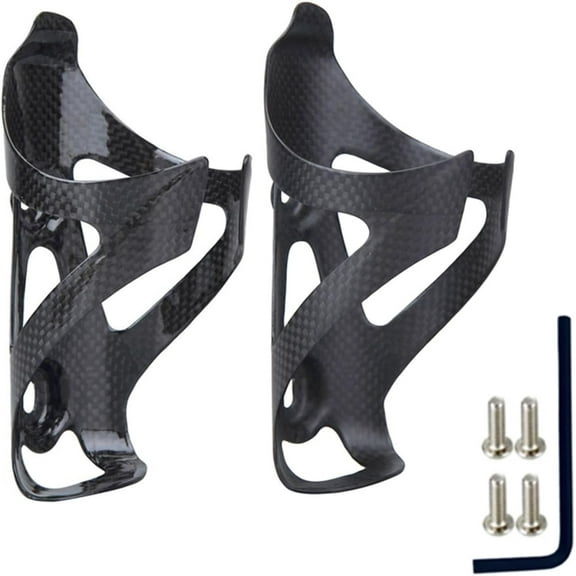 Full Carbon Fiber Bicycle Water Bottle Cage - Ultra Lightweight MTB Road Bike Holder