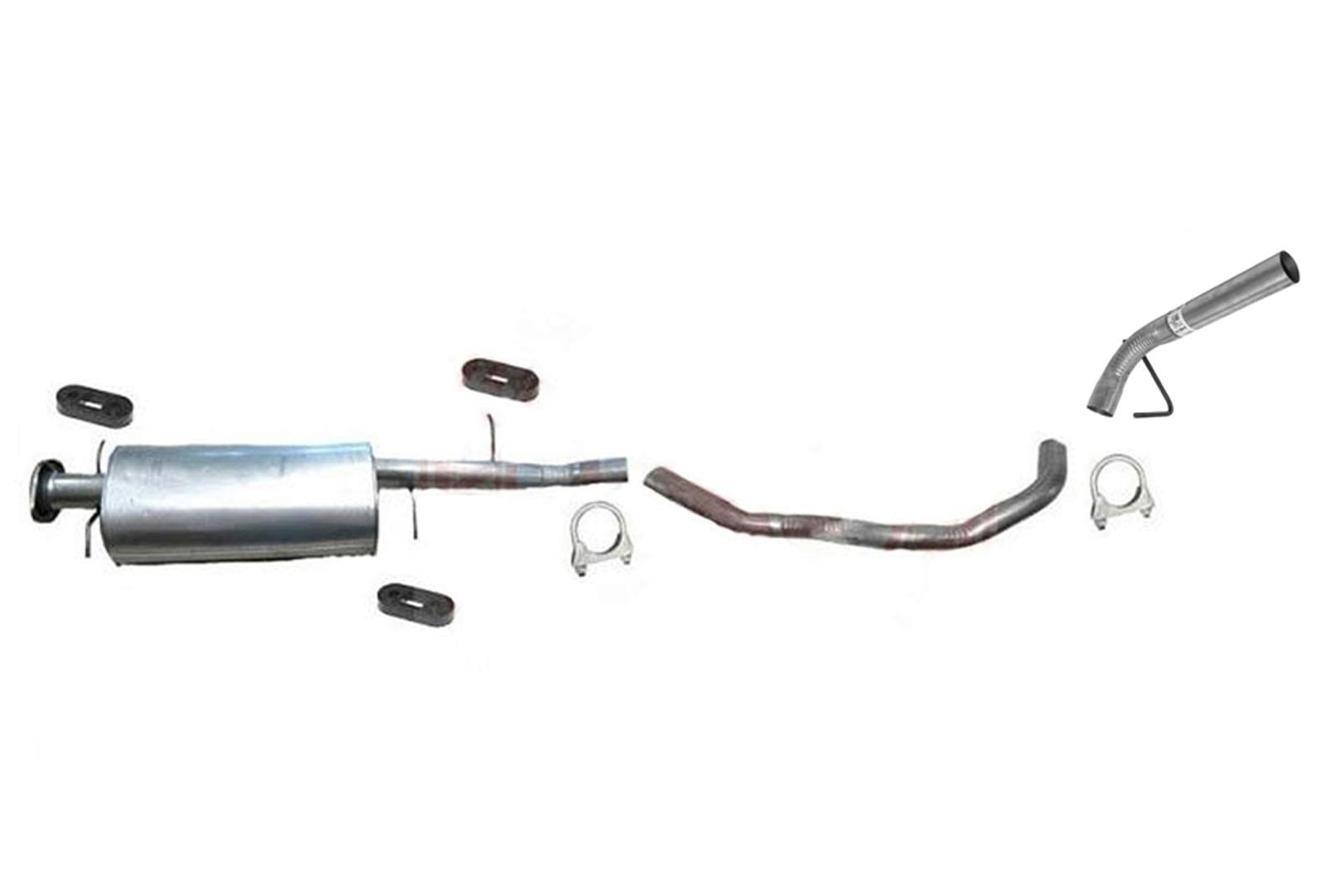 Borla 140536 S Type Cat Back System Exhaust System Kit EXHAUST