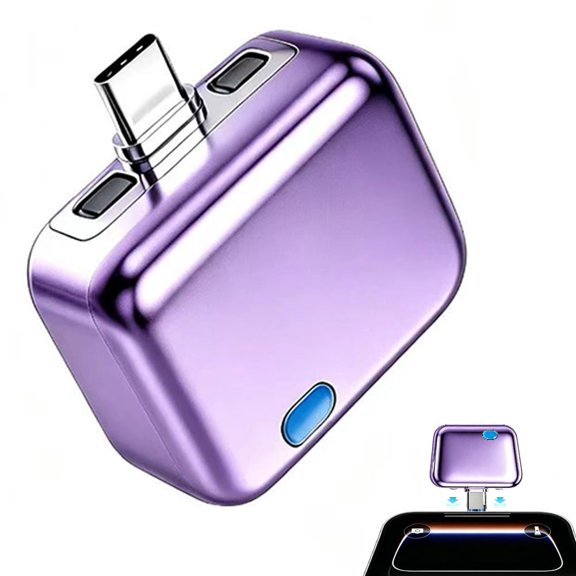 Full Charge Disconnector, Auto Cut Power Unplug Adapter with PD 100W Fast Charging, Compatible with Type-C Devices