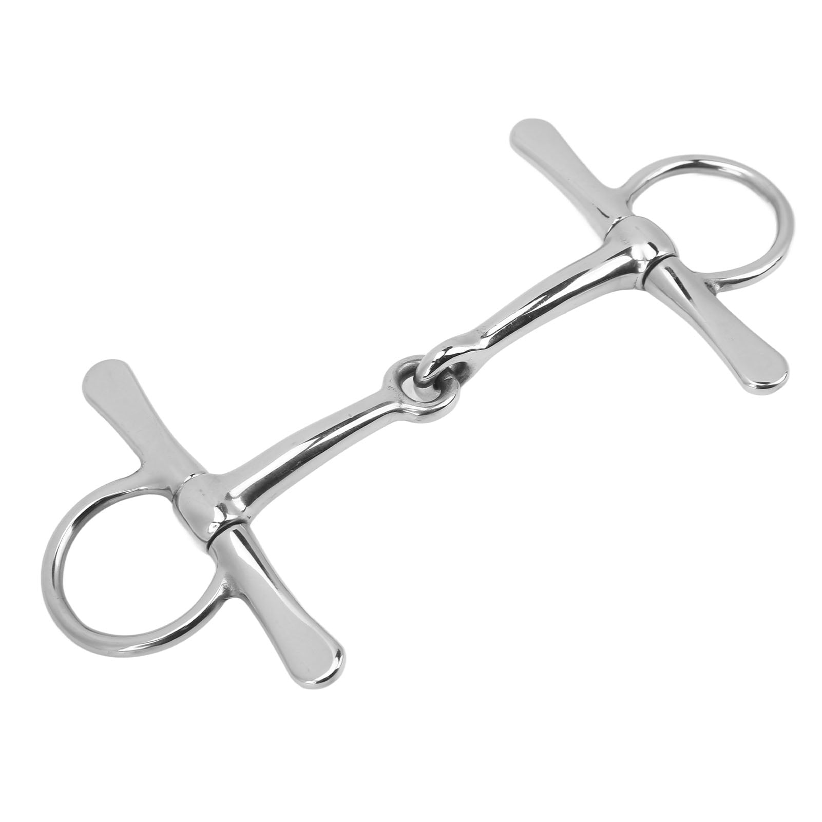 Full Cheek Horse Snaffle Stainless Steel Horse Mouth Bit Garden Farming