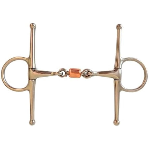 Full Cheek Snaffle Bit with Copper Roller$$Sport & Recreation Other