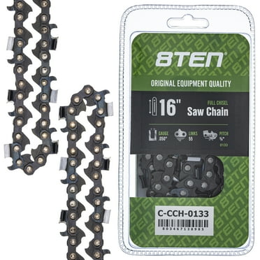 Full Chisel Chainsaw Chain 16 inch .050 3/8 55DL for McCulloch Stihl MS170 810-CCC2355H