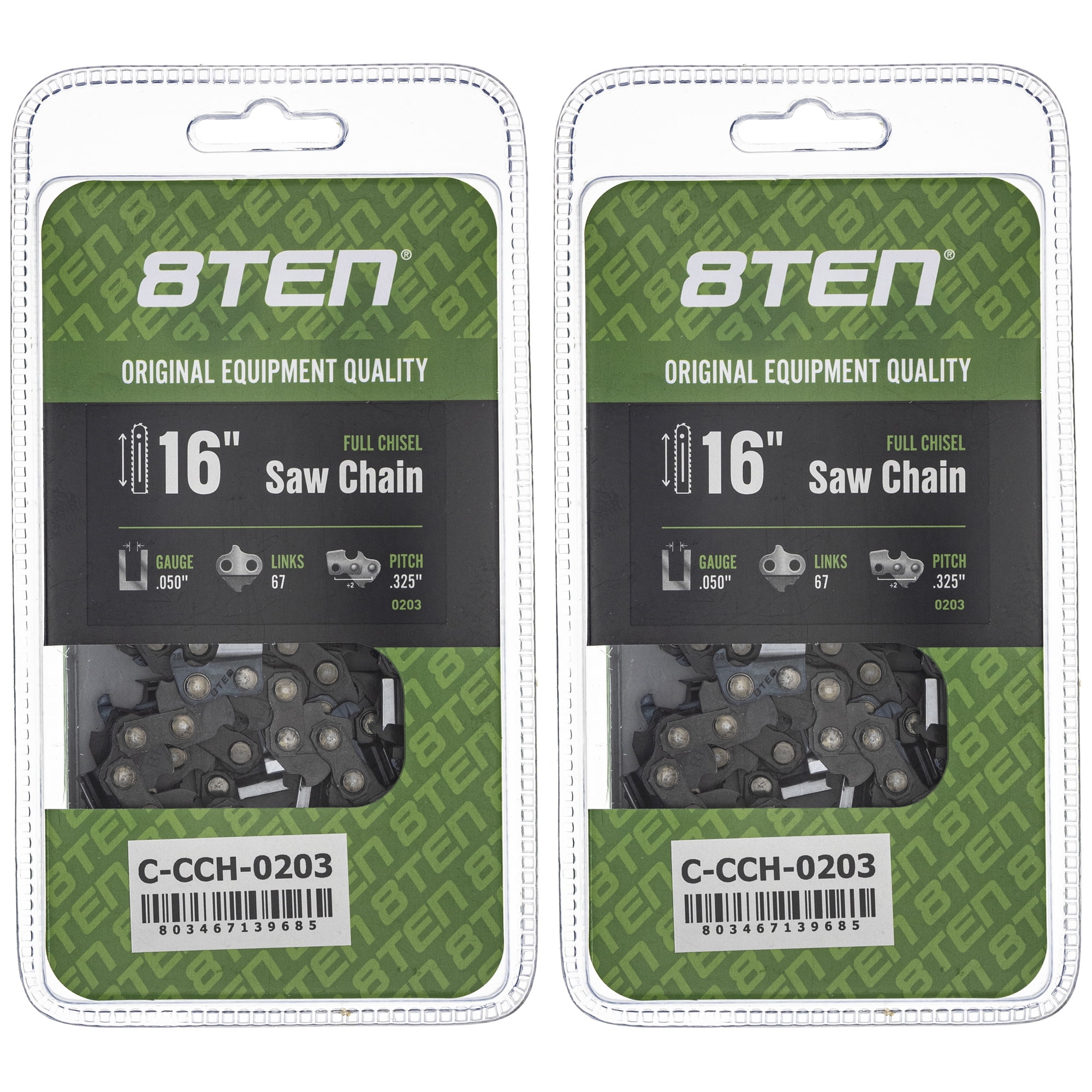 Full Chisel Chainsaw Chain 16 inch .050 .325 67DL for Stihl MS270 Solo ...