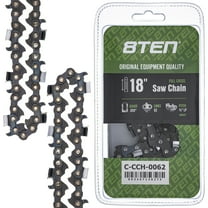 Full Chisel Chainsaw Chain 18 inch .050 3/8 LP 62 DL for Echo Poulan Craftsman 810-CCC2284H