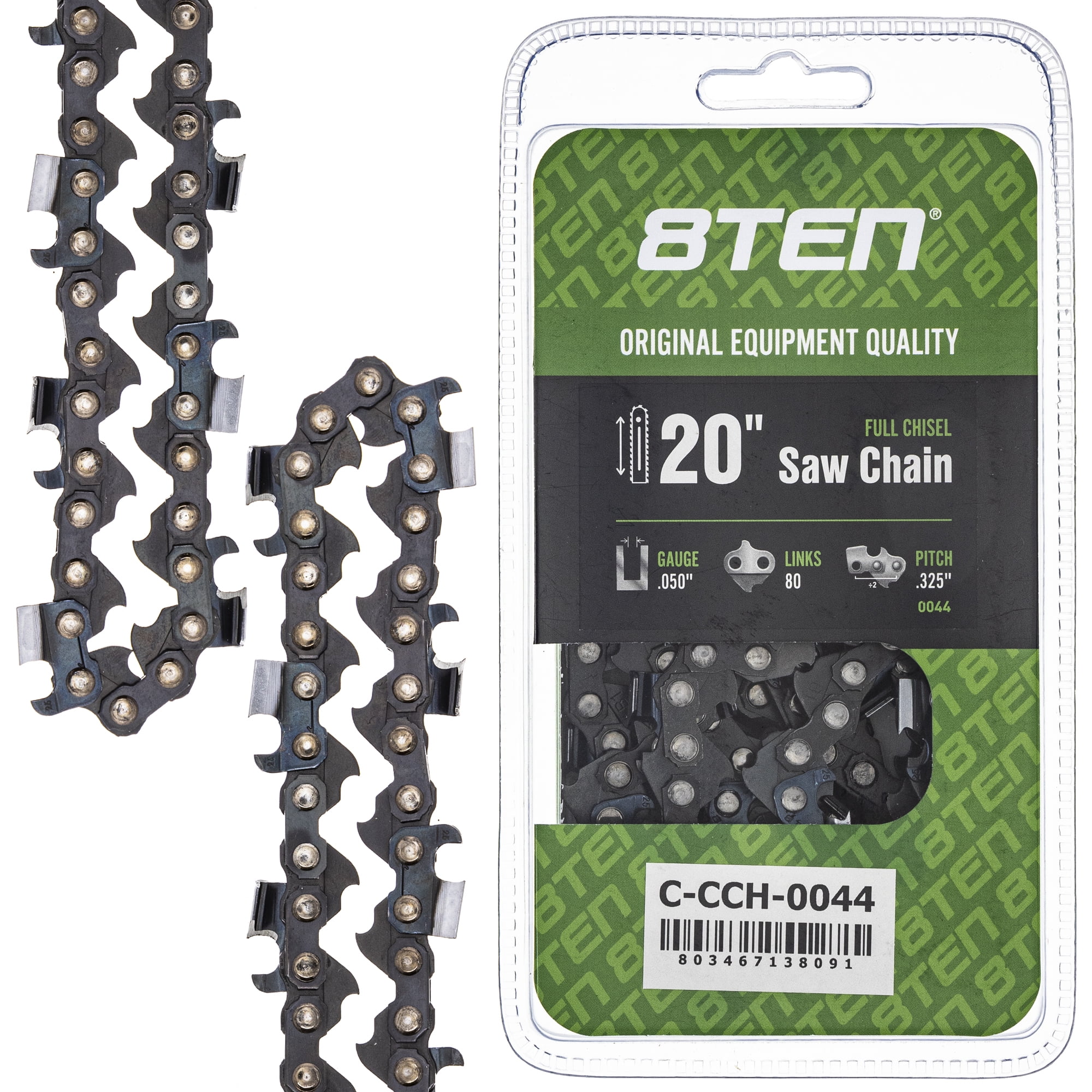Full Chisel Chainsaw Chain 20 inch .050 .325 80DL for Husqvarna