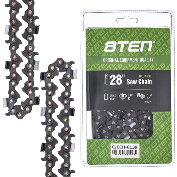 Full Chisel Chainsaw Chain 28 inch .058 3/8 92DL for McCulloch Pro Mac 800 810-CCC2351H