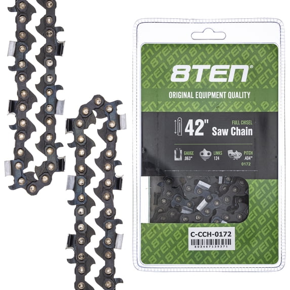 Full Chisel Chainsaw Chain 42 inch .063 .404 124DL for Husqvarna 501843124 810-CCC2394H
